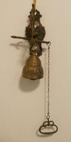 Antieke messing - brons kloosterbel [1600], Ophalen