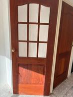 Houten deuren, Doe-het-zelf en Verbouw, Deuren en Horren, Ophalen, Gebruikt, Binnendeur, 200 tot 215 cm