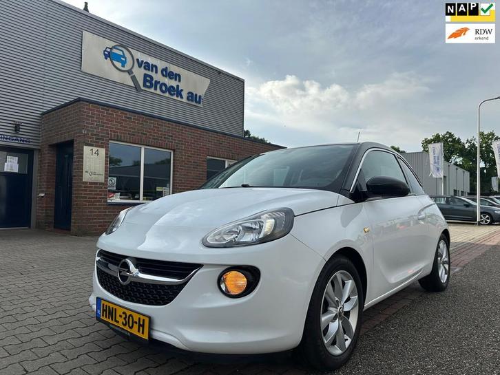 Opel ADAM 1.4 Bi-Fuel Jam, Auto's, Opel, Te koop, ADAM, ABS, Airbags, Airconditioning, Boordcomputer, Centrale vergrendeling, Climate control