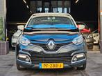 Renault Captur 1.2 TCe Dynamique|AUT|Cruise|Airco|Navi|PDC, Stof, 4 cilinders, Met garantie (alle), Zwart