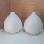 Twee ikea papier lampen type väte,lees de beschrijving., Ophalen of Verzenden