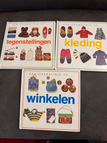 3 Leuke kinderboeken: Een Ogenblikje Op... beschikbaar voor biedingen