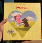 Schattige puzzel in de vorm van een hart (700stukjes), Ophalen of Verzenden, Meer dan 50 stukjes, Zo goed als nieuw
