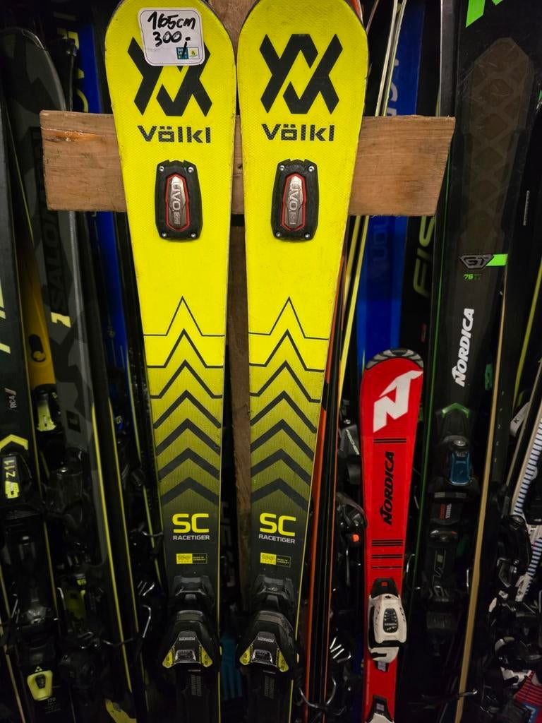 165cm VOLKL RACETIGER SC ALL ROUND, Overige merken, 160 tot 180 cm, Ophalen of Verzenden, Zo goed als nieuw