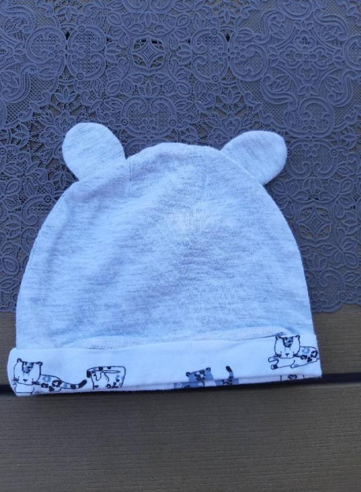 ZGAN mutsje van Action Mt 6 mnd, Kinderen en Baby's, Babykleding | Mutsen, Sjaals en Wanten, Zo goed als nieuw, Muts, Jongetje