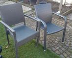 2 Tuinstoelen, Tuin en Terras, Ophalen of Verzenden, Gebruikt, Kunststof