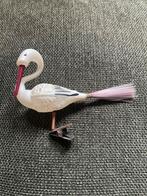 Antieke Kerstbal Vogel op Clip, Diversen, Kerst, Ophalen of Verzenden, Nieuw