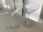 2 mooie nieuwe champagne cocktail glazen voupes zwiesel, Verzamelen, Ophalen of Verzenden, Nieuw, Overige typen