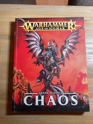 Warhammer Age of Sigmar: Grand Alliance Chaos Boek beschikbaar voor biedingen