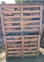 4 kuub vers gekloofd, gestapeld gemengd loofhout., Tuin en Terras, Haardhout, Minder dan 3 m³, Ophalen of Verzenden