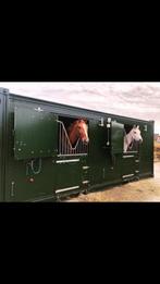 Stalcontainer uit voorraad huren!, Stalling, 2 of 3 paarden of pony's