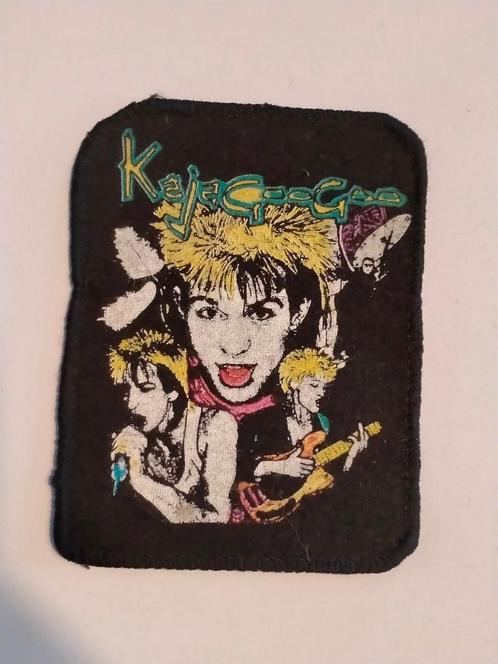 KajaGooGoo Limahl pop rock vintage muziek patch embleem, Verzamelen, Muziek, Artiesten en Beroemdheden, Nieuw, Kleding, Verzenden