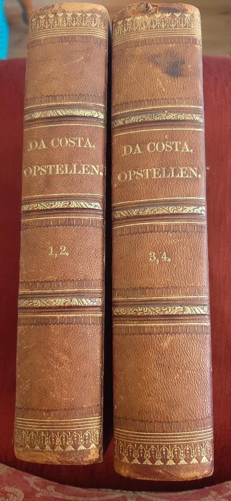 Opstellen, 4 dln in 2 volumen, mr. I. Da Costa, Boeken, Godsdienst en Theologie, Gelezen, Christendom | Protestants, Ophalen of Verzenden
