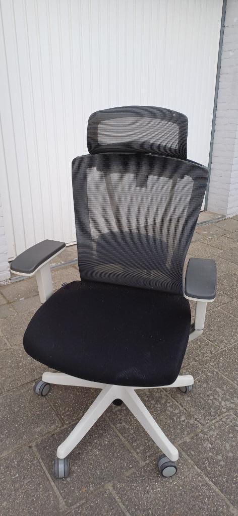 Gamestoel Autonomous ErgoChair Pro, prima voor 2e ronde, Huis en Inrichting, Stoelen, Gebruikt, Eén, Metaal, Stof, Grijs, Ophalen