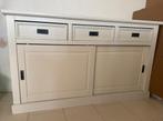 Buffetkast wit, Huis en Inrichting, Kasten | Buffetkasten, Ophalen, Gebruikt, Met deur(en)