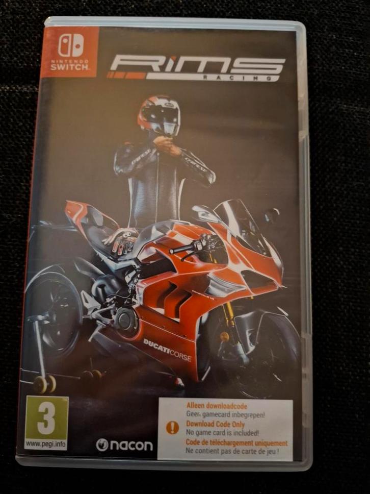 RiMS Racing - Nintendo Switch (Download Code), Spelcomputers en Games, Games | Nintendo Switch, Nieuw, Racen en Vliegen, 1 speler