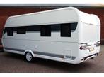 Hobby Excellent 495 WFB 2025 Voortent TV 1800KG Douche NW!, Hobby, Overige typen, Bedrijf, Treinzit