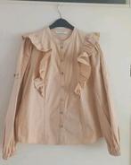 Summum prachtige blouse nieuwstaat mt 36 past 38/M, Maat 38/40 (M), Summum Woman, Beige, Ophalen of Verzenden