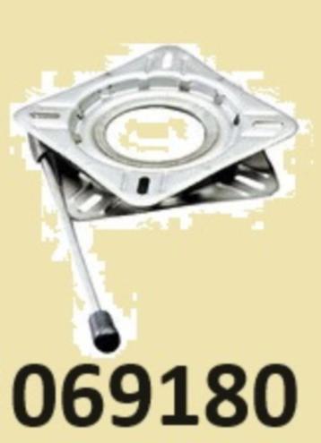 069180 RVS draaiplateau 360 met lockhandel. € 49,95. beschikbaar voor biedingen