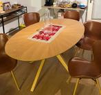 Houten Eettafel 200x110 - Goede Staat!, Huis en Inrichting, Tafels | Eettafels, Ophalen, Gebruikt, 100 tot 150 cm, Vijf personen of meer