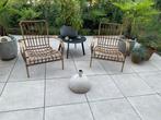 Tuinstoel Loungestoel Buiten Rotan Look, Tuin en Terras, Tuinstoelen, Ophalen of Verzenden, Zo goed als nieuw, Overige materialen