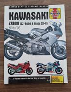 Kawasaki ZZR600 Haynes Werkplaatshandboek, Ophalen of Verzenden, Zo goed als nieuw, Haynes, Merk of Model