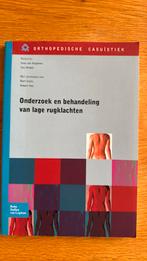 Onderzoek en behandeling van lage rugklachten, Boeken, Ophalen of Verzenden, Nieuw, Koos van Nugteren en Dos Winkel