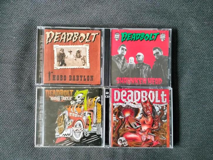 Cd's Deadbolt, Cd's en Dvd's, Cd's | Overige Cd's, Zo goed als nieuw, Ophalen of Verzenden