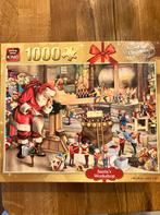 King Puzzel - Santa's Workshop 1000 stukjes, Ophalen, 500 t/m 1500 stukjes, Zo goed als nieuw, Legpuzzel