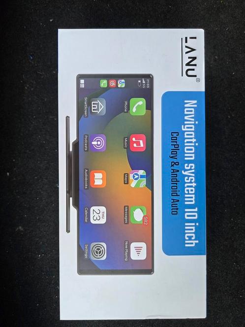 LANU 10 inch Navigatie CarPlay & Android Auto - Nieuw, Auto diversen, Autonavigatie, Nieuw, Ophalen of Verzenden