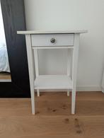 1x HEMNES, Nachtkastje, wit gebeitst, 46x35 cm, Huis en Inrichting, Ophalen, Hout, Minder dan 45 cm, 70 cm of meer