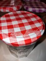 Potjes "Bonne Maman"  [rood & paars], Ophalen of Verzenden, Nieuw, Glas, Pot, Bus of Blik