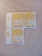 belastingzegel, blokje van 3: 15 cent, Postzegels en Munten, Ophalen of Verzenden, Postfris