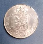 10 gulden-zilver 1973 Juliana, Postzegels en Munten, Munten | Nederland, Zilver, Ophalen of Verzenden, Koningin Juliana, 10 gulden