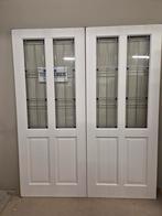 Fantastische Ensuite deuren Glas in Lood deur (186x231,5), Ophalen, 215 cm of meer, Binnendeur, Nieuw