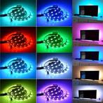 Led Strip 16 RGB Kleuren 5 Meter Ledstrip Afstandsbediening, Ophalen of Verzenden, Nieuw, Licht