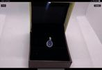 Kettinghanger goud  met diamanten en saffier, Ophalen of Verzenden, Nieuw, Goud