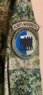 Badge Draagploeg Korps Mariniers, Verzamelen, Militaria | Algemeen, Ophalen of Verzenden, Marine, Nederland, Embleem of Badge