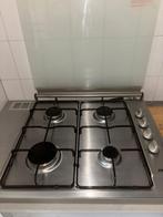 Moderne Etna RVS Gasfornuis, Gebruikt, Gas, Vrijstaand, 85 tot 90 cm
