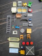 Playmobil onderdelen stoel kruk ladder tv lamp kinderwagen, Ophalen of Verzenden, Zo goed als nieuw, Los playmobil