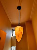 Prachtige Art Deco lamp met gemarmerd glas., Ophalen of Verzenden, Zo goed als nieuw, Glas, Minder dan 50 cm