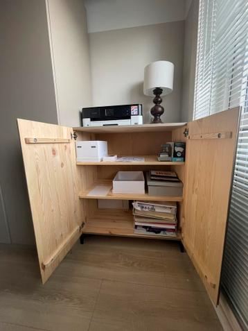 3 IKEA IVAR kast grenenhout (80x50x83) - afbeelding 3