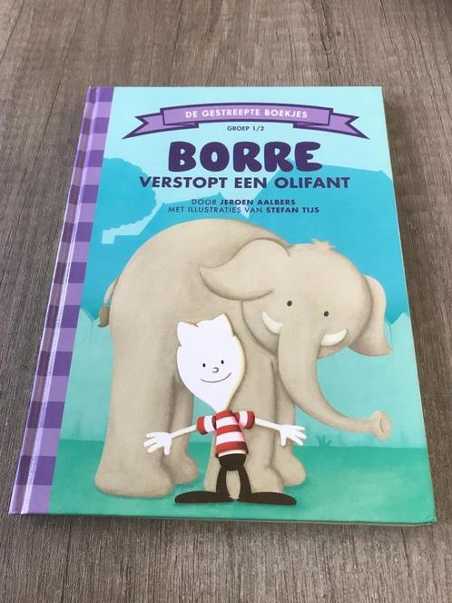 Jeroen Aalbers - Borre verstopt een olifant, Boeken, Kinderboeken | Jeugd | onder 10 jaar, Gelezen, Ophalen of Verzenden