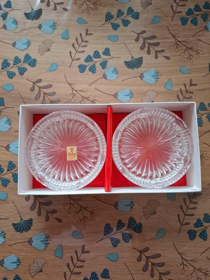 Nachtmann Bleikristall Onderzetters - Set van 6, Huis en Inrichting, Woonaccessoires | Onderzetters, Zo goed als nieuw, Glas of Kopje