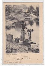 Lent bij Nijmegen-Gezicht in Lent 1904, Verzamelen, Ansichtkaarten | Nederland, Verzenden, Voor 1920, Gelopen, Gelderland