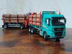 MAN holztransporte conrad 1/50 met palfinger kraan, Ophalen of Verzenden, Nieuw, Bus of Vrachtwagen, Conrad