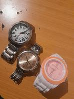 Quartz stainless steel horloge, Sieraden, Tassen en Uiterlijk, Horloges | Dames, Staal, Gebruikt, Staal, Polshorloge