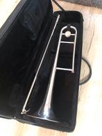 Courtois 150 Tenor Trombone met Koffer, Muziek en Instrumenten, Blaasinstrumenten | Trombones, Ophalen of Verzenden, Gebruikt