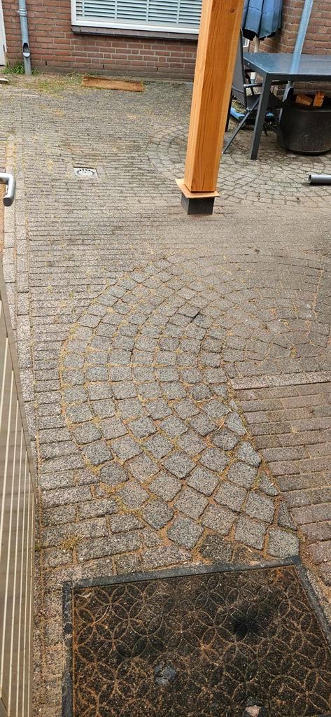 Klinkers voor achtertuin, Tuin en Terras, Tegels en Klinkers, Gebruikt, Klinkers, Beton, 10 m² of meer, Ophalen