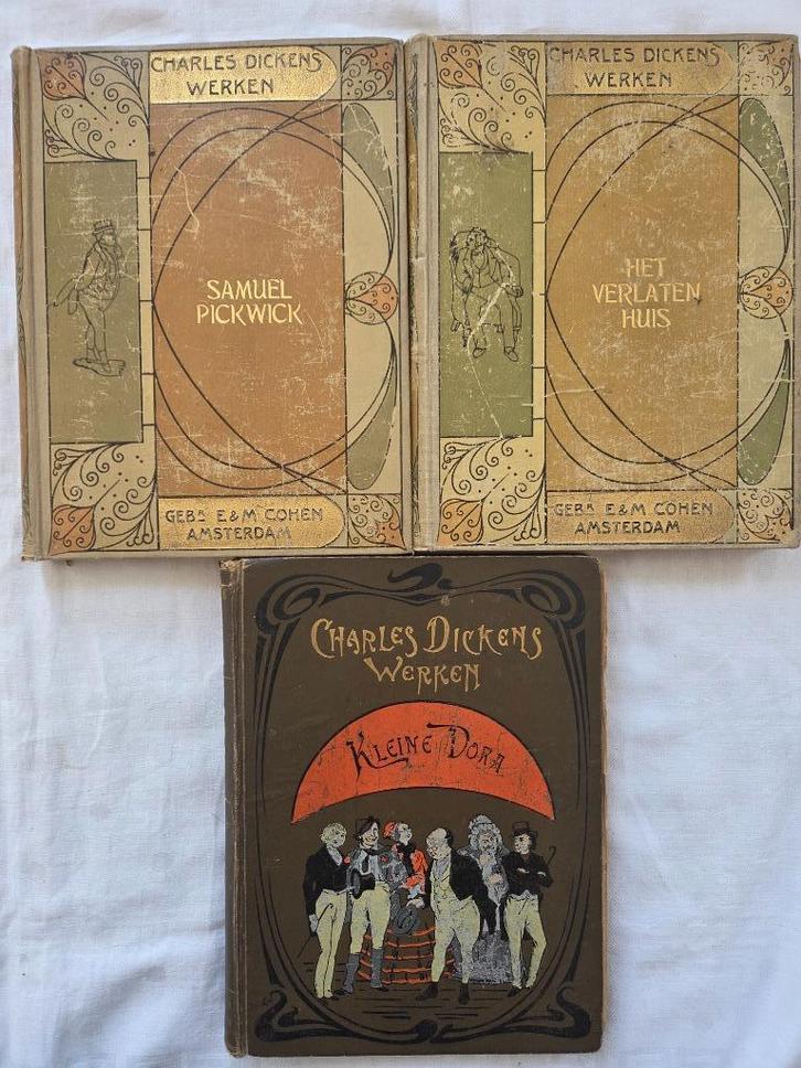 Charles Dickens: Kleine Dora, Samuel Pickwick, Verlaten huis, Boeken, Literatuur, Gelezen, Ophalen of Verzenden